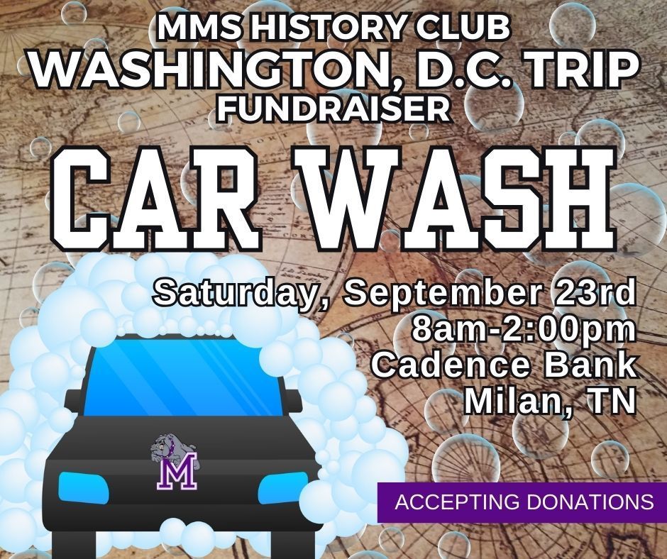 History Club Car Wash