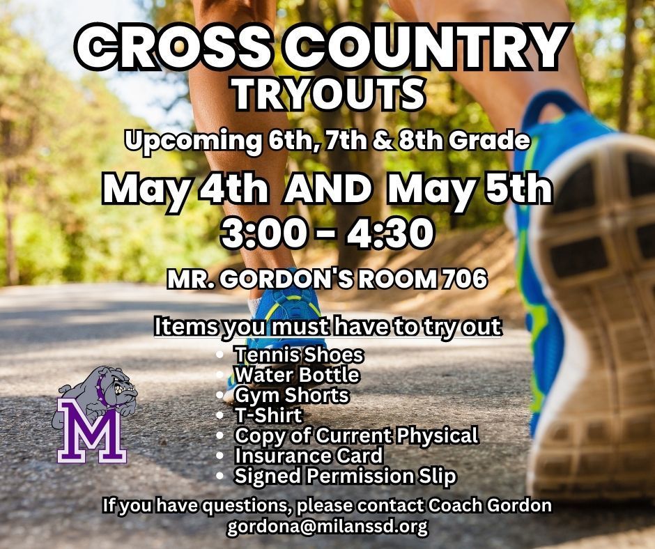 Cross Country Tryouts
