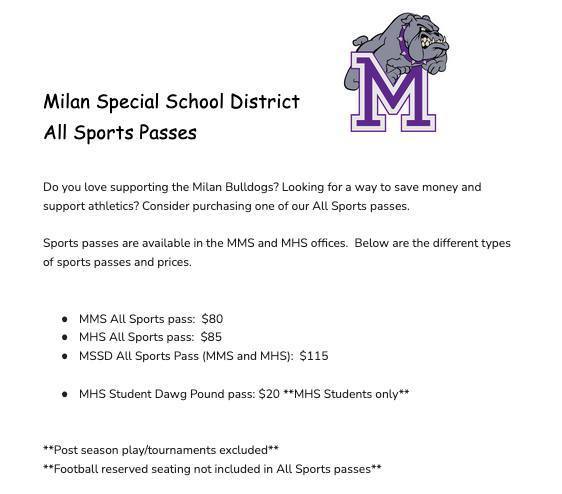 All Sports Passes Available Soon